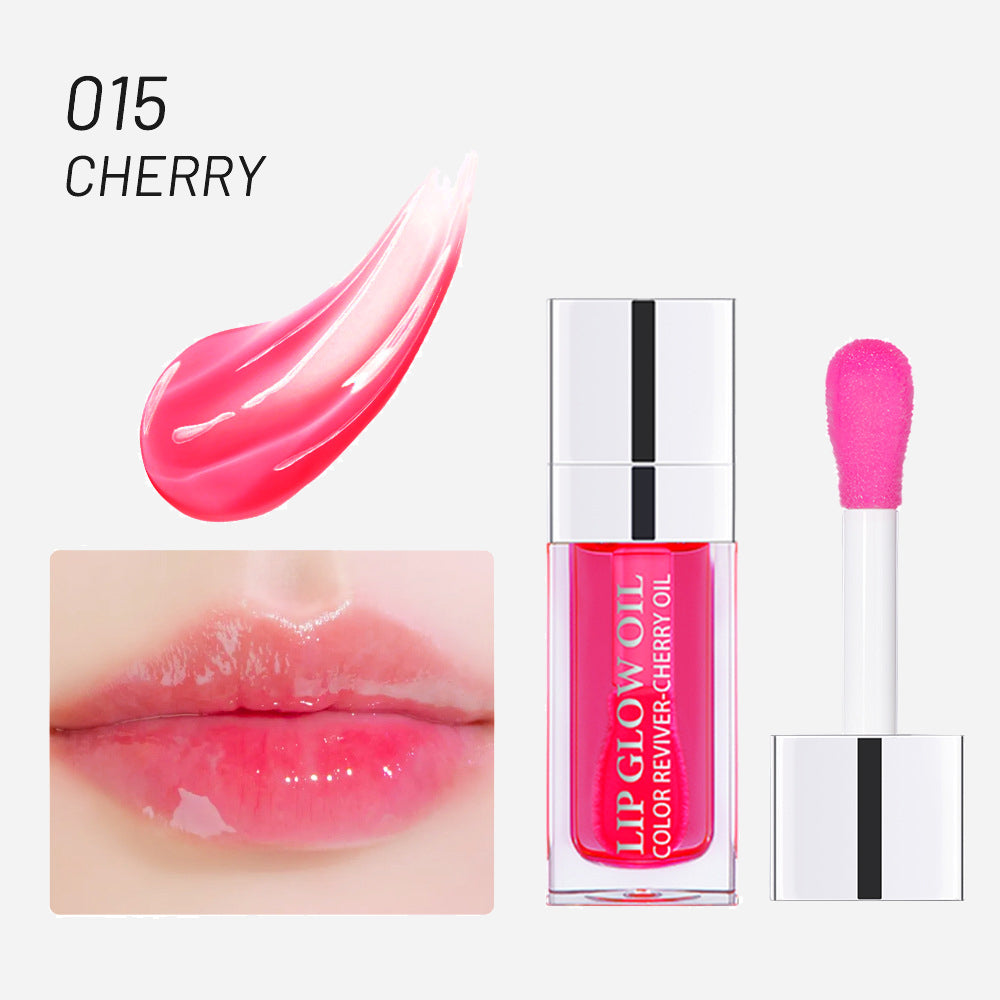 Lip Oil Gloss Glow Moisturizing Hydrating Nourishing Lipgloss Glossy Glass Lips Makeup