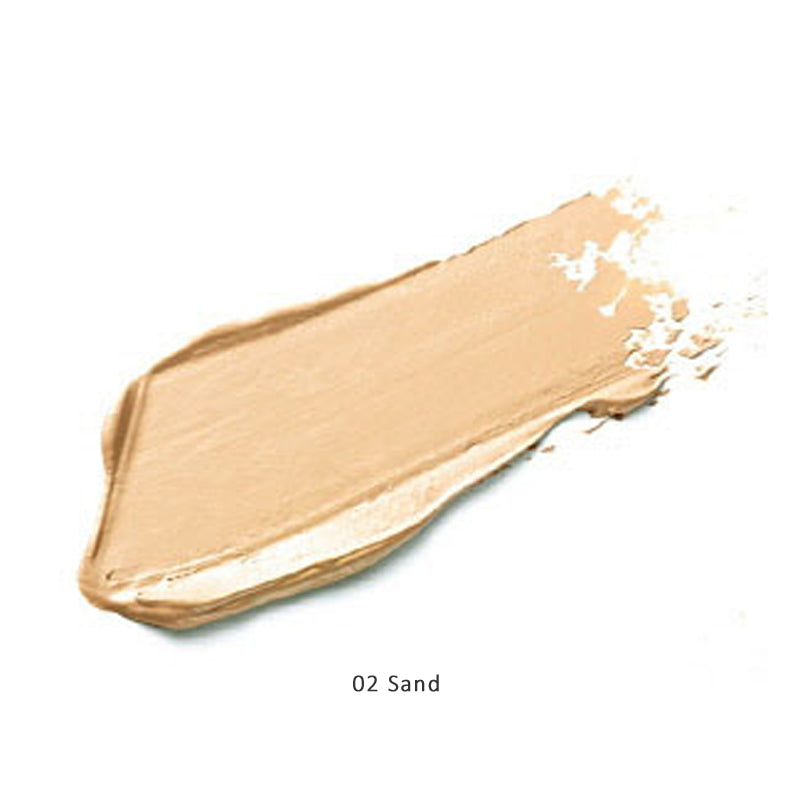 paint color of mousse foundation 02 Sand