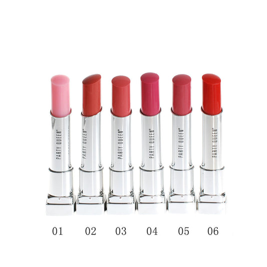 Party Queen Lip Glow Color Reviver Balm Natural Moist Hydrating Soft Color Light Lipstick