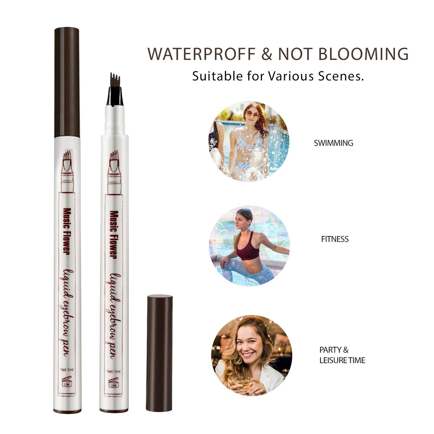 waterproof not blooming microblading eyebrow pencil
