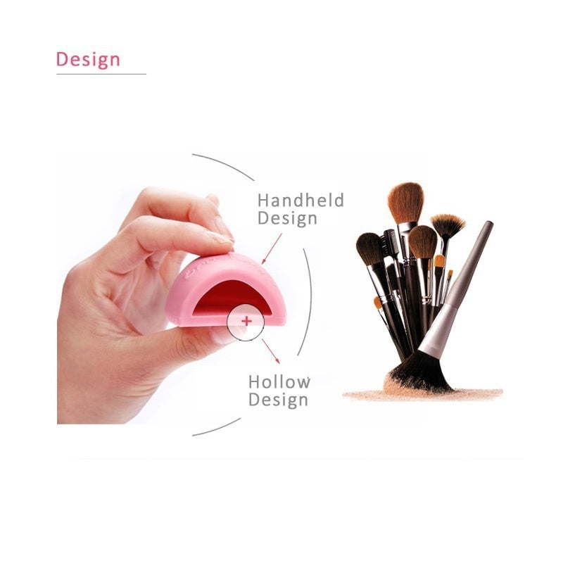 Brushegg Cleaning Makeup Washing Brush Silica Glove Scrubber Board Cosmetic Clean Tools Brush Egg