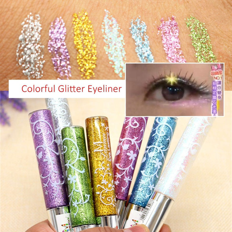 glitter eyeliner