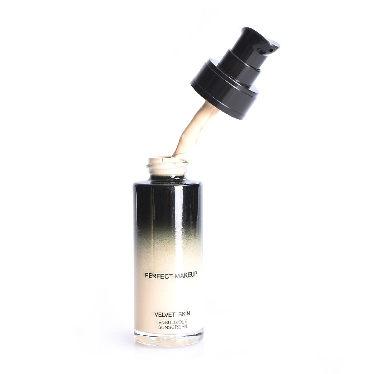 glow liquid foundation with pump nozzle with conduit
