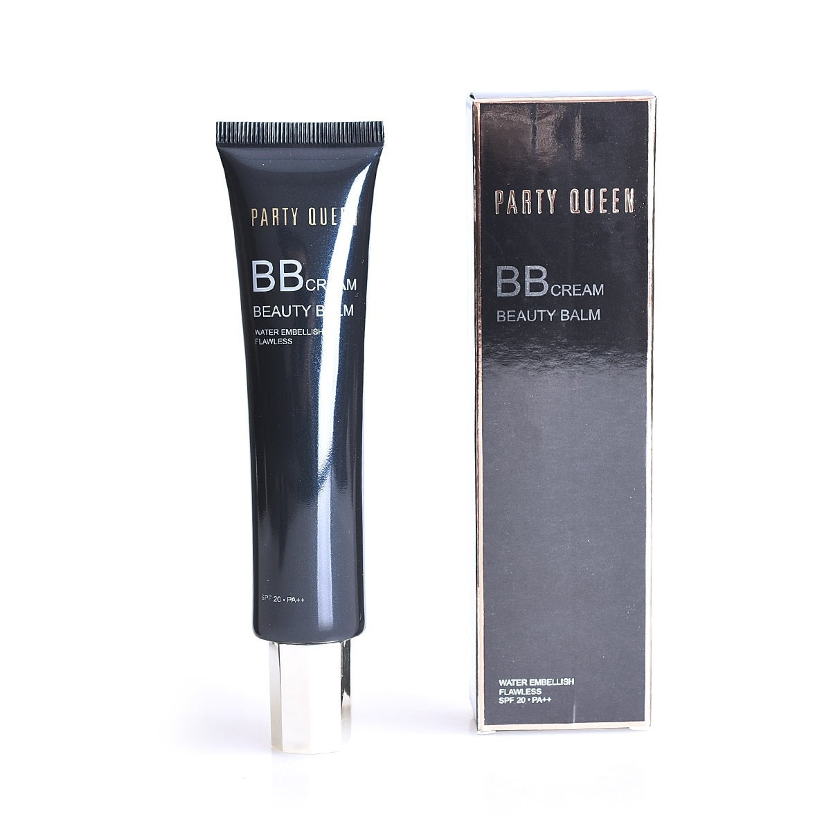 frontside of inner and outer package for bb cream with spf