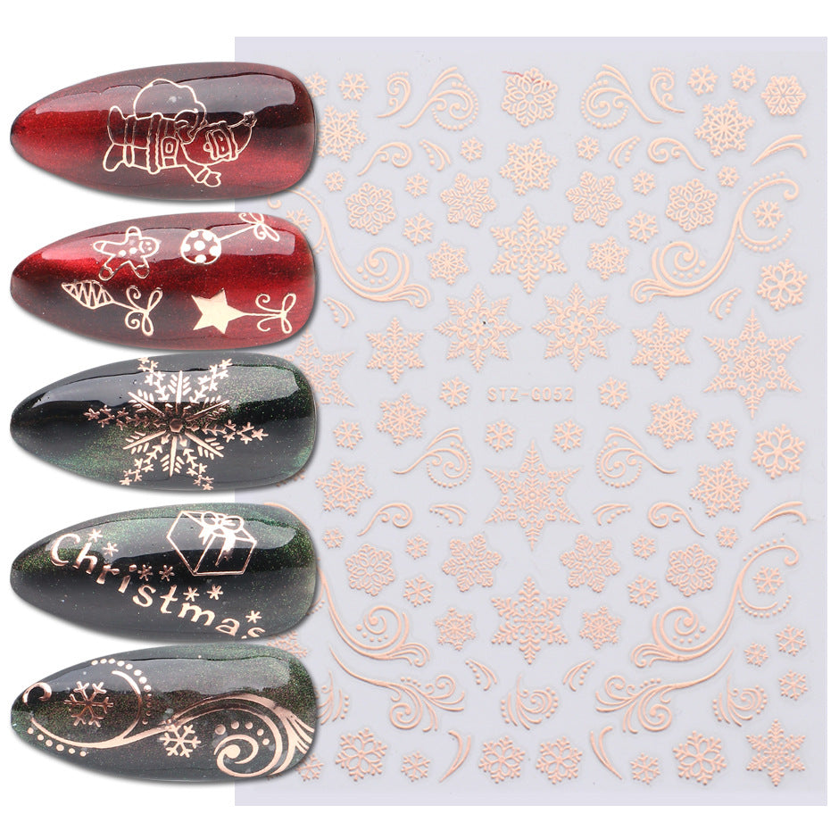 Christmas nails stickers 712001mx