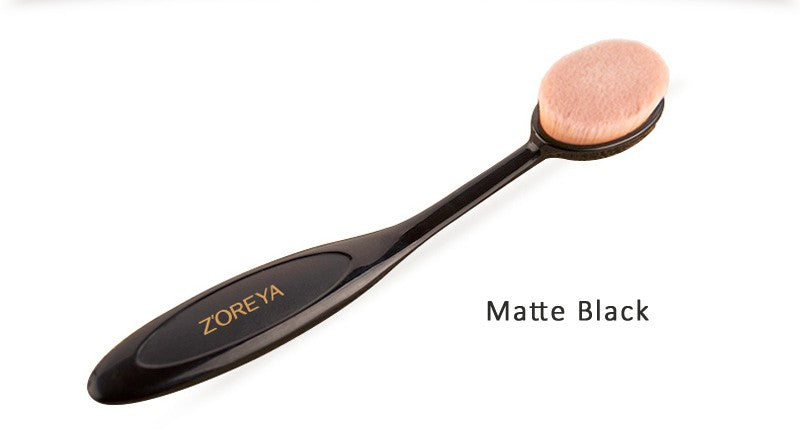 ZOREYA Foundation Brush Oval Toothbrush-Shaped Multi-functional Face Makeup Tool