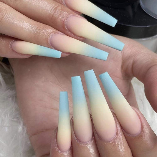 blue ombre nails 70305300 from cuteage