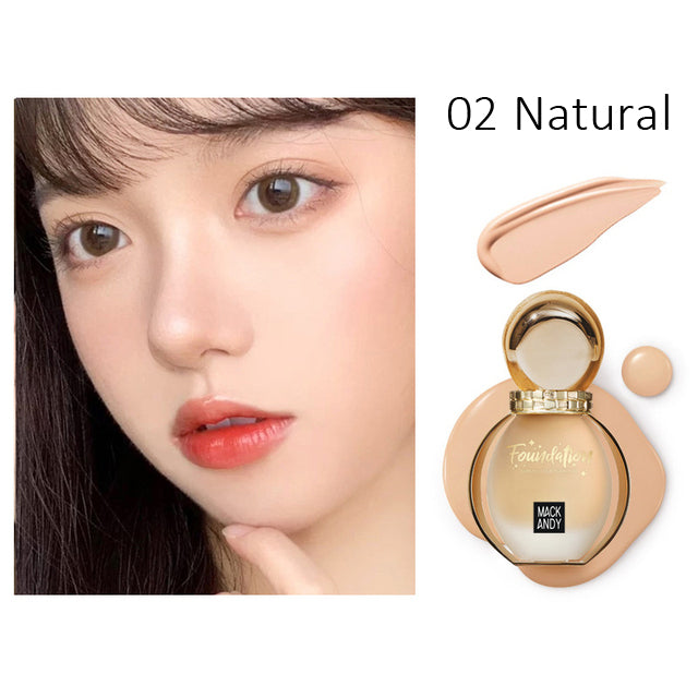 Skin Hydrating Full Coverage Foundation Liquid 40ml Make Up Base Weightless Feel Oil Control Concealer Long Lasting Face Makeup
