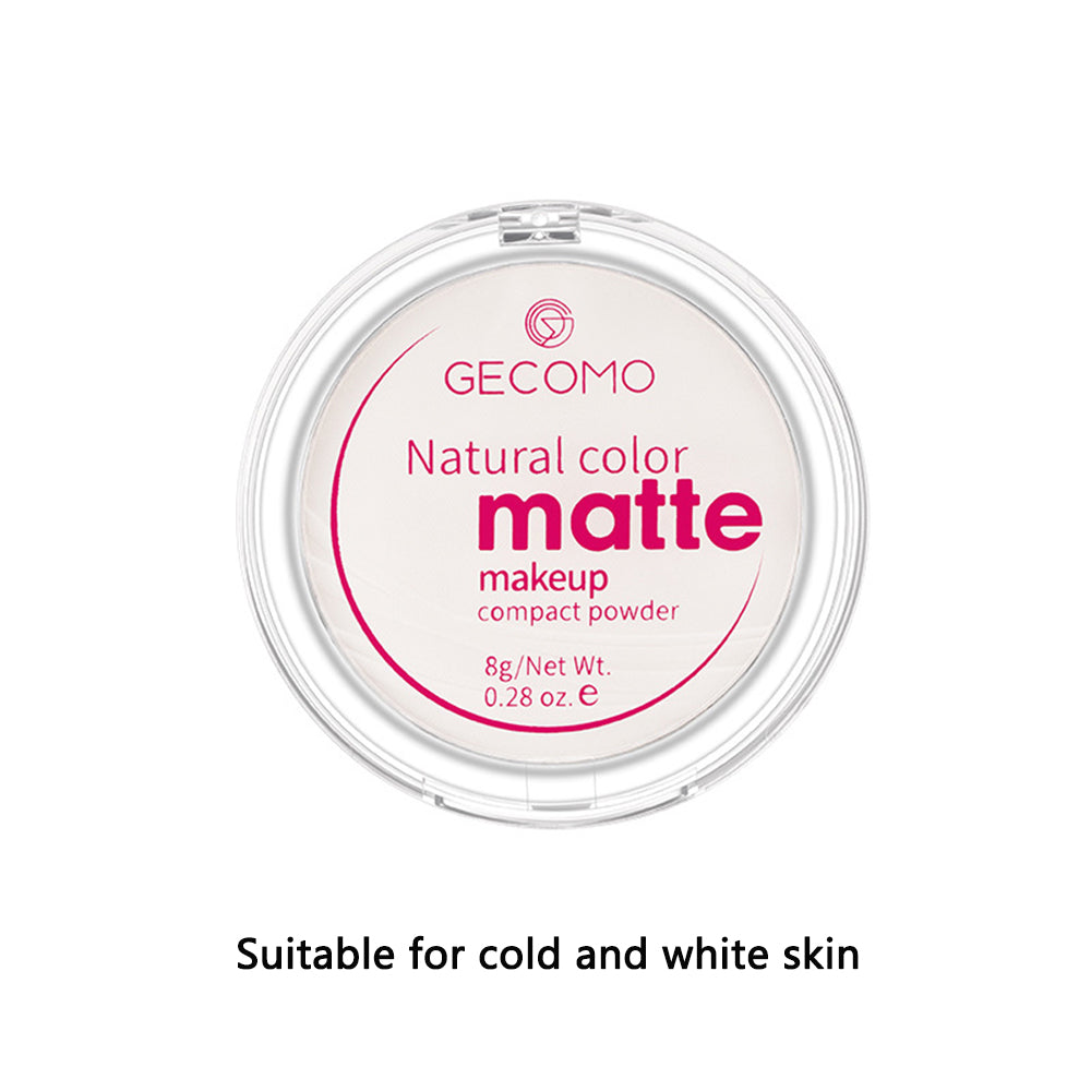 Oil Control Banana Powder for Dark Skin Waterproof Long-Lasting Cosmetic Natural Matte Loose Powder Mineral Face Makeup
