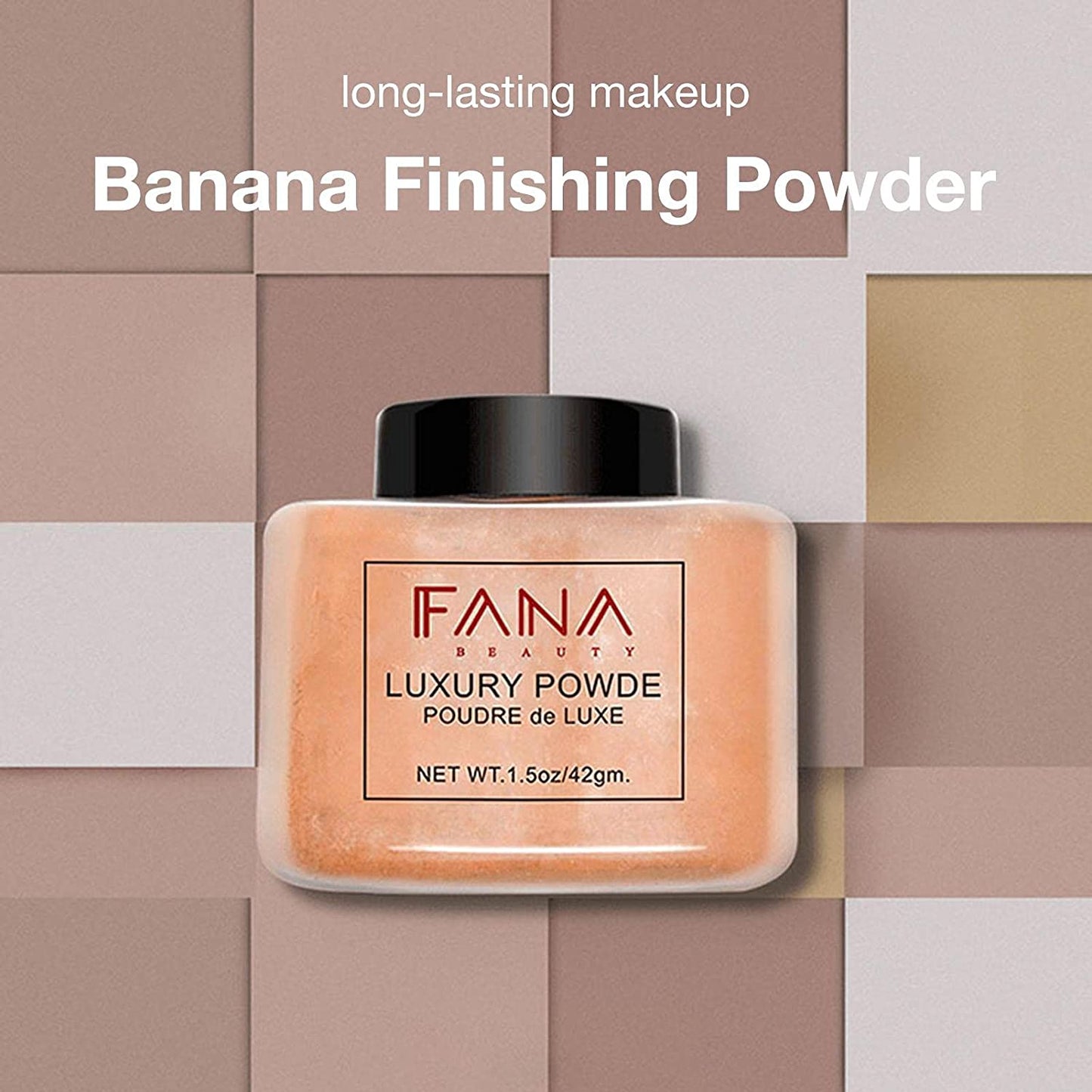 Matte Banana Powder for Dark Skin