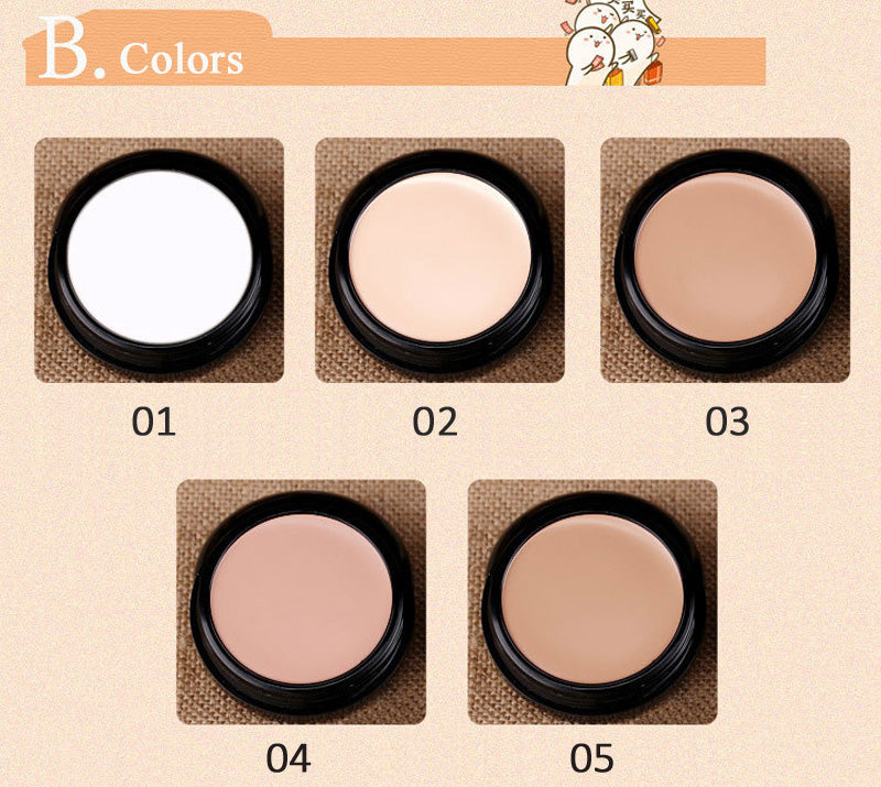 colors of cream concealer 20109600,color 01,02,03,04 and 05