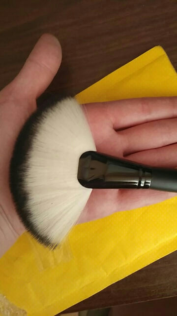 Soft Cosmetic Large Fan Brush Blush Powder Foundation Make Up Tool big Makeup brushes