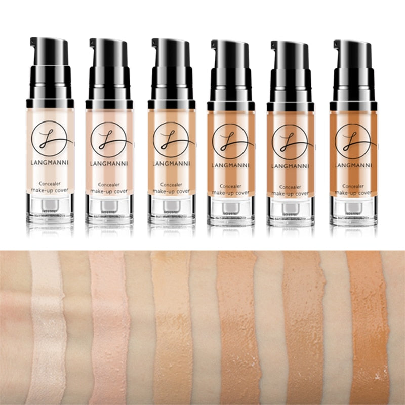 6 colors of foundation concealer