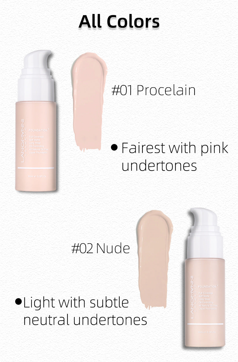 color 01 and 02 of full coverage foundation