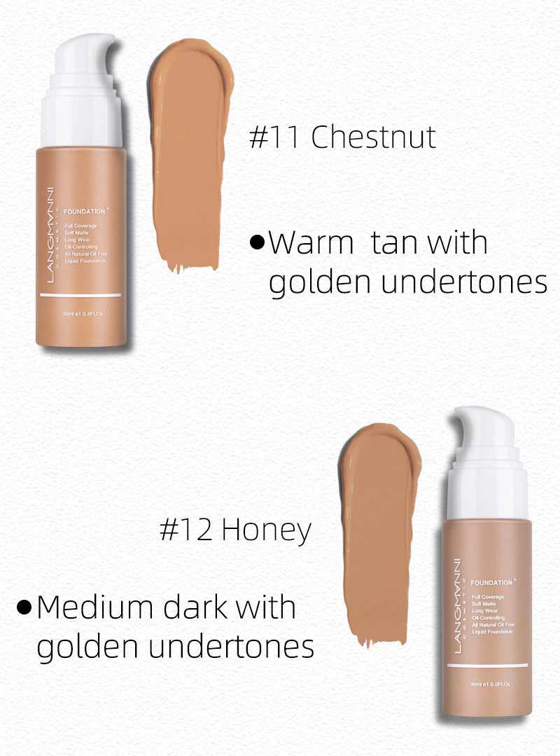 color 11 and 12 of full coverage foundation